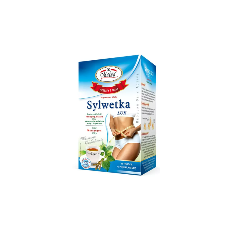 MALWA herbata ziołowa SYLWETKA LUX odchudzanie x20