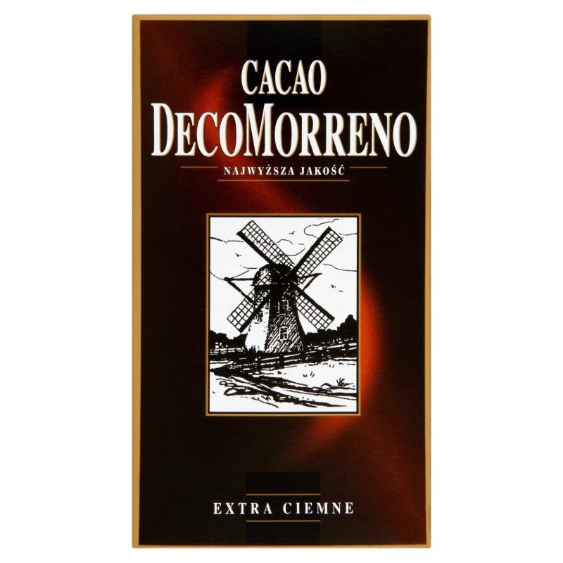 KAKAO DecoMorreno EXTRA CIEMNE z wiatrakiem D PIECZENIA W