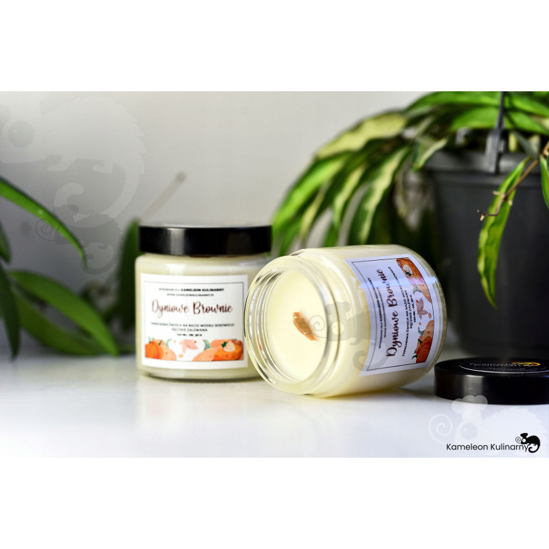 ŚWIECA SOJOWA zapachowa 120ml 30h DYNIOWE BROWNIE