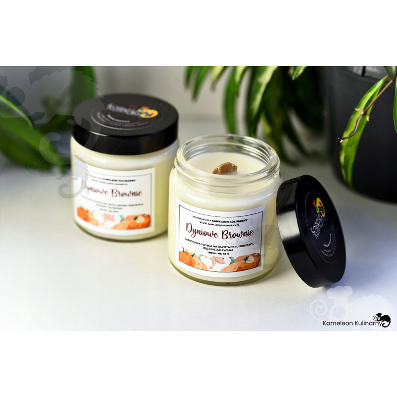ŚWIECA SOJOWA zapachowa 120ml 30h DYNIOWE BROWNIE