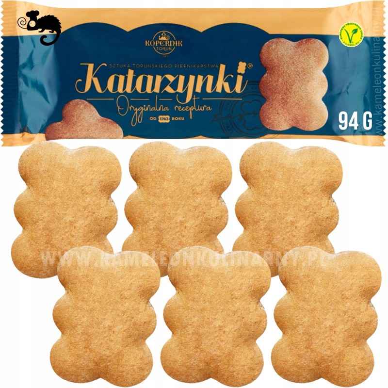 KATARZYNKI Oryginalna receptura od 1763r. PIERNIKI BEZ