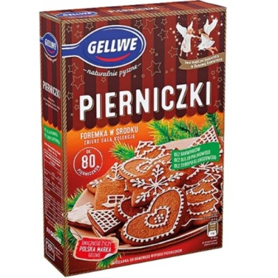 Gellwe PIERNICZKI KORZENNE mieszanka do wypieku + FOREMKA