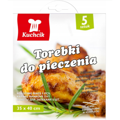 TOREBKI WORECZKI RĘKAW DO PIECZENIA 35x40 cm 5 szt