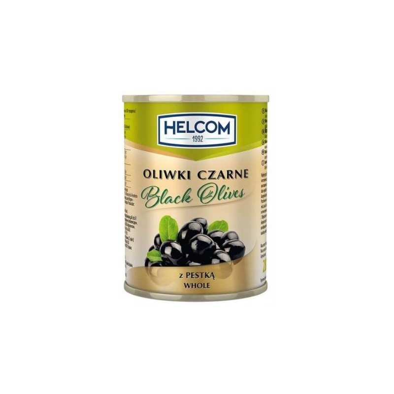 OLIWKI CZARNE Z PESTKĄ puszka 280g HELCOM KRÓTKA DATA