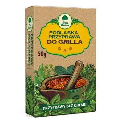 Dary Natury DO GRILLA mieszanka PRZYPRAWA BEZ CHEMII 50g