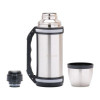 TERMOS PRÓŻNIOWY ZE STALI NIERDZEWNEJ Z UCHWYTEM inox 1500ML 1,5L + KUBEK TERMOS PRÓŻNIOWY ZE STALI NIERDZEWNEJ Z UCHWYTEM inox 1500ML 1,5L + KUBEK