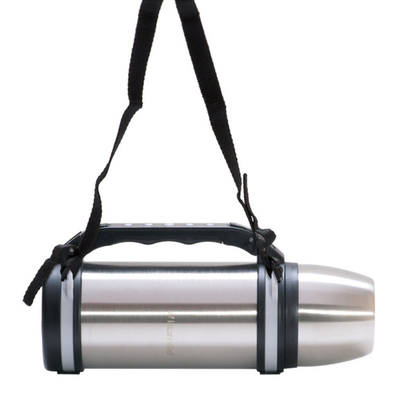 TERMOS PRÓŻNIOWY ZE STALI NIERDZEWNEJ Z UCHWYTEM inox 1500ML 1,5L + KUBEK TERMOS PRÓŻNIOWY ZE STALI NIERDZEWNEJ Z UCHWYTEM inox 1500ML 1,5L + KUBEK