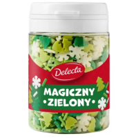 Delecta MAGICZNY ZIELONY Mix DEKORACJI ŚWIĄTECZNYCH DO