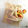 TORBA EKO ZERO WASTE zakupy DUŻA 30x40 siatka 5kg TORBA EKO ZERO WASTE zakupy DUŻA 30x40 siatka 5kg