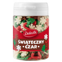 Delecta ŚWIĄTECZNY CZAR MIX ŚWIĄTECZNYCH DO CIAST posypki