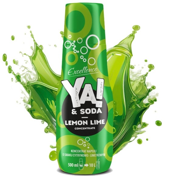 YA!&SODA Classic KONCENTRAT NAPOJU LEMON LIME Cytryna