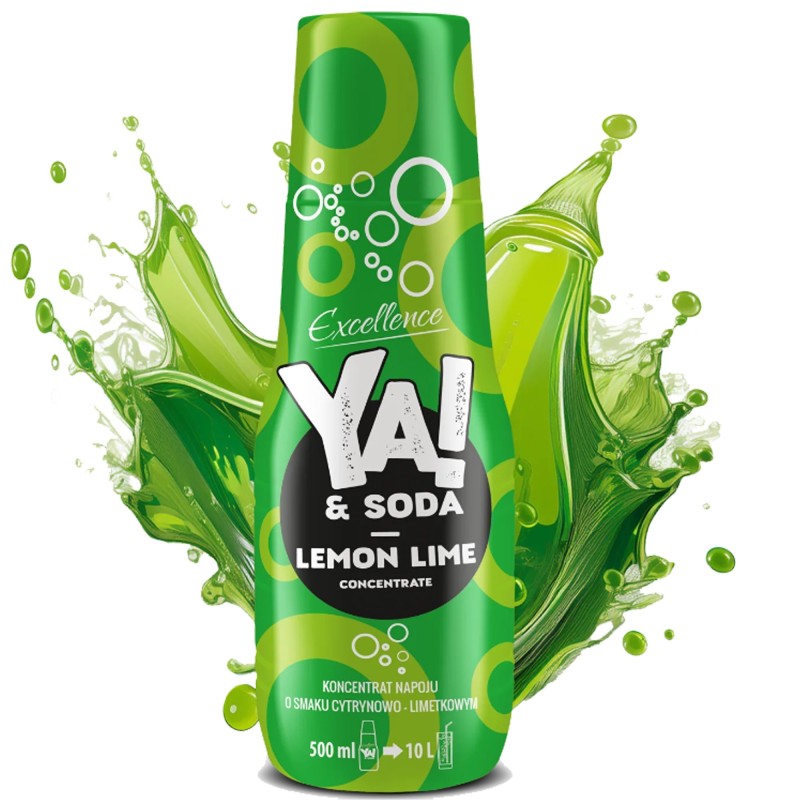 YA!&SODA Classic KONCENTRAT NAPOJU LEMON LIME Cytryna