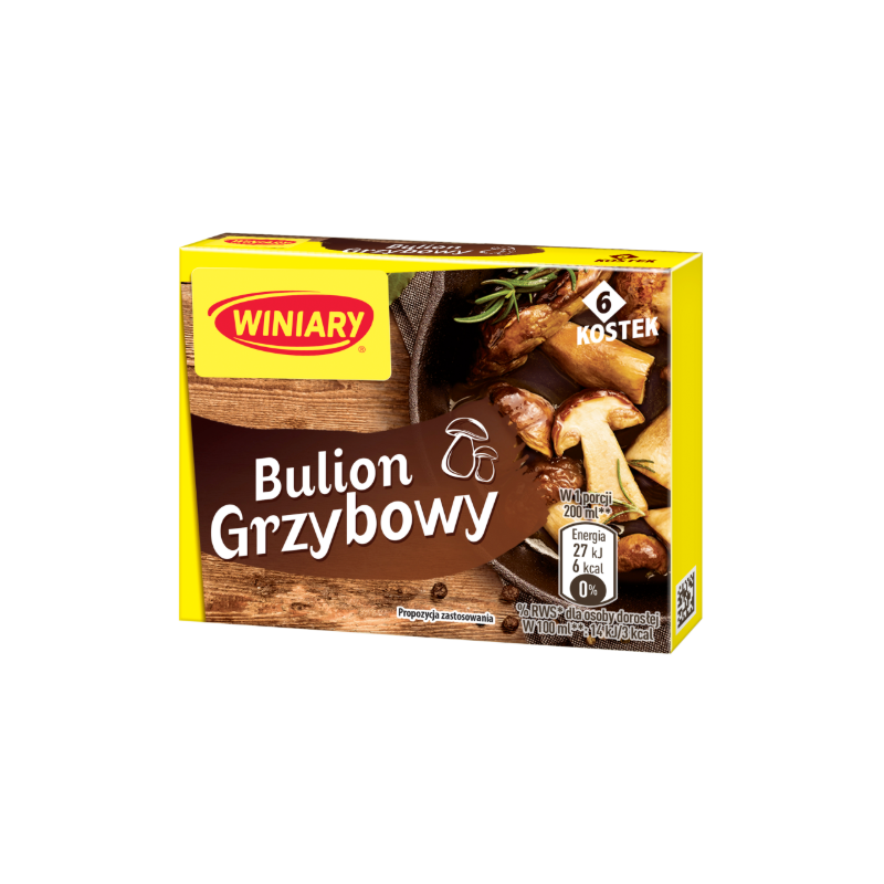 Winiary BULION Z GRZYBAMI LEŚNYMI 60G 6 KOSTEK