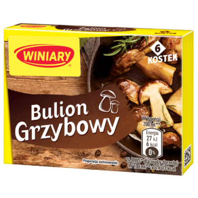 Winiary BULION Z GRZYBAMI LEŚNYMI 60G 6 KOSTEK