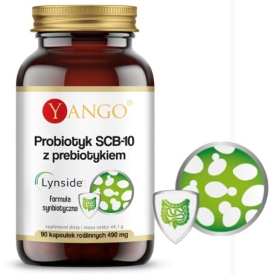 Yango PROBIOTYK SCB-10 + PREBIOTYK wsparcie: ZDROWE JELITA