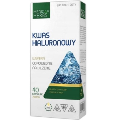 Medica Herbs KWAS HIALURONOWY wparcie  STAWY ZDROWA SKÓRA
