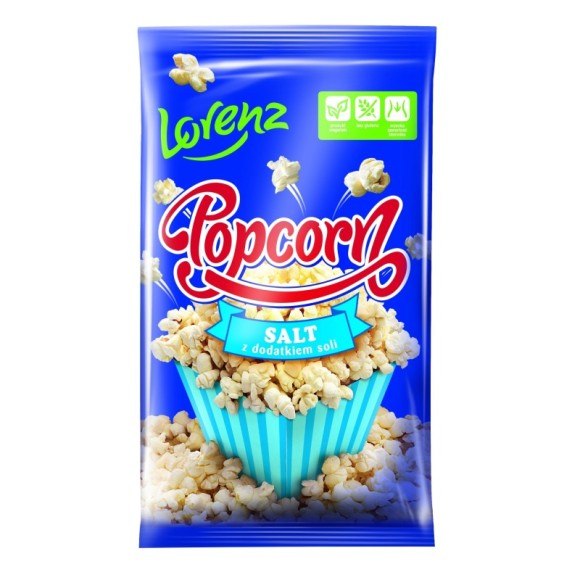 Lorenz POPCORN DO MIKROFALÓWKI SOLONY 90g