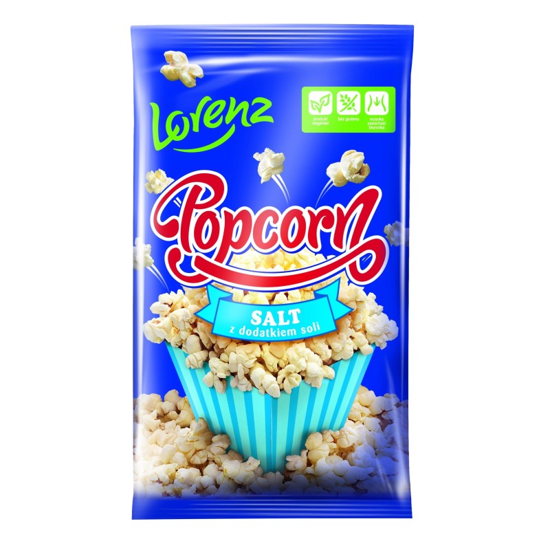 Lorenz POPCORN DO MIKROFALÓWKI SOLONY 90g