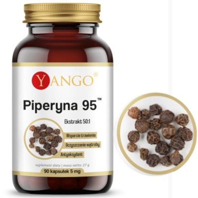Yango PIPERYNA 95 CZARNY PIEPRZ ekstrakt wsparcie