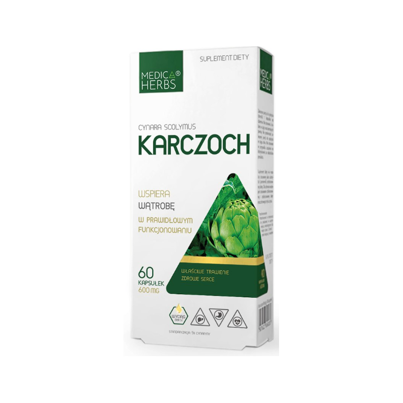 Medica Herbs KARCZOCH wsparcie WĄTROBA TRAWIENIE