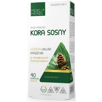 Medica Herbs KORA SOSNY wsparcie KRĄŻENIE MIKROKRĄŻENIE