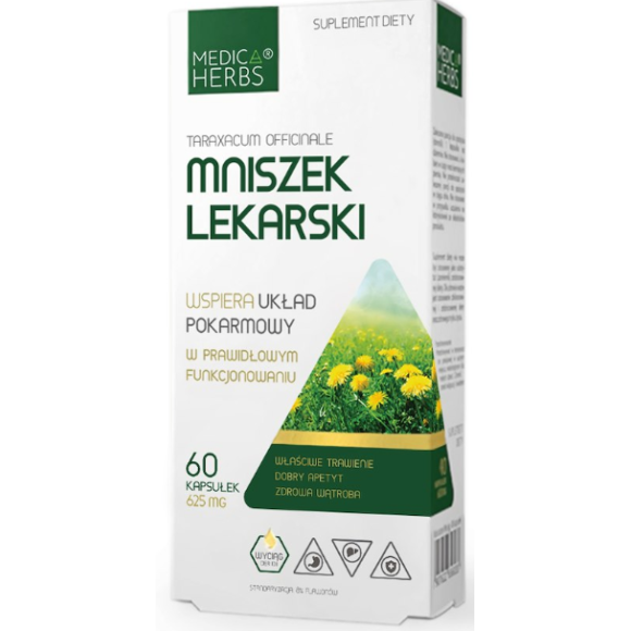 Medica Herbs MNISZEK LEKARSKI wsparcie ODPORNOŚĆ 625MG 60