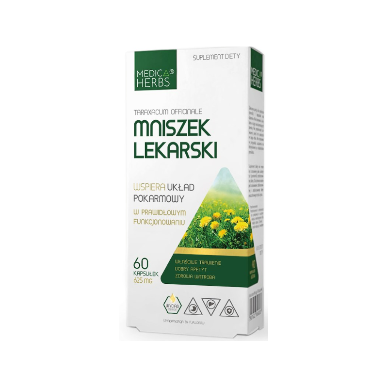 Medica Herbs MNISZEK LEKARSKI wsparcie ODPORNOŚĆ 625MG 60