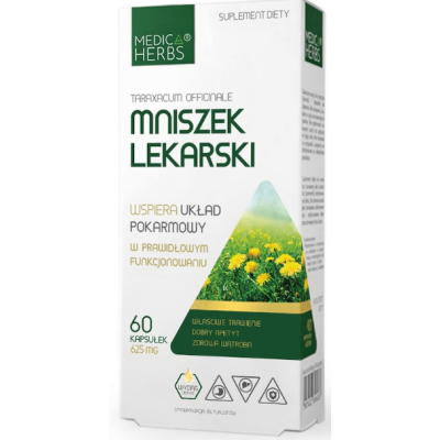 Medica Herbs MNISZEK LEKARSKI wsparcie ODPORNOŚĆ 625MG 60
