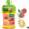 BOBSNAIL MUS OWOCOWY bez cukru PRZECIER smoothie MIX SMAKÓW 120G x14 1,68KG BOBSNAIL MUS OWOCOWY bez cukru PRZECIER smoothie MIX SMAKÓW 120G x14 1,68KG