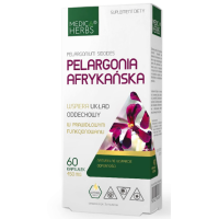 Medica Herbs PELARGONIA AFRYKAŃSKA wsparcie ODPORNOŚĆ 450mg