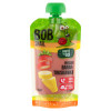 BOBSNAIL MUS PRZECIER smoothie BANAN TRUSKAWKA 120