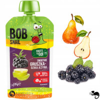 BOBSNAIL MUS PRZECIER smoothie GRUSZKA JEŻYNA 120g