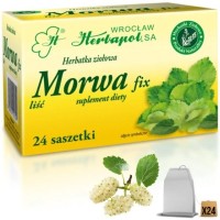 Herbapol ZIOŁA HERBATA W SASZETKACH MORWA BIAŁA LIŚĆ fix
