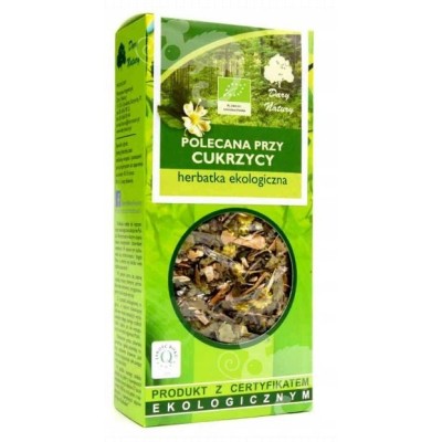 Dary Natury HERBATKA POLECANA PRZY CUKRZYCY Eko 50g