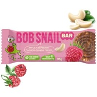 BOB SNAIL baton owocowo orzechowy JABŁKO MALINA NERKOWIEC
