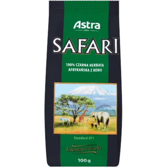 ASTRA Tea SAFARI Herbata Liściasta liść 100% CZARNA