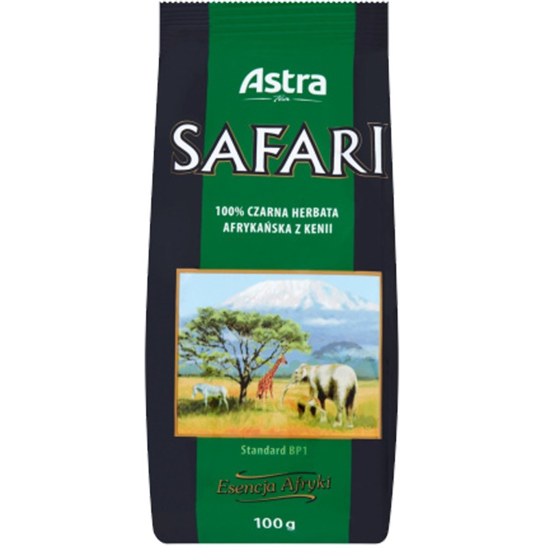 ASTRA Tea SAFARI Herbata Liściasta liść 100% CZARNA