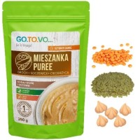 GOTOVO szybkie danie MIESZANKA PUREE MIX Z GROCHU SOCZEWICY