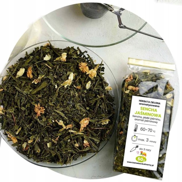 ZESTAW PREZENTOWY DUŻY 7 herbat 350g + zaparzacz