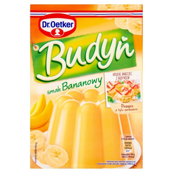 DR. OETKER BUDYŃ o smaku BANANOWYM SMAK BANANOWY BANAN 40g