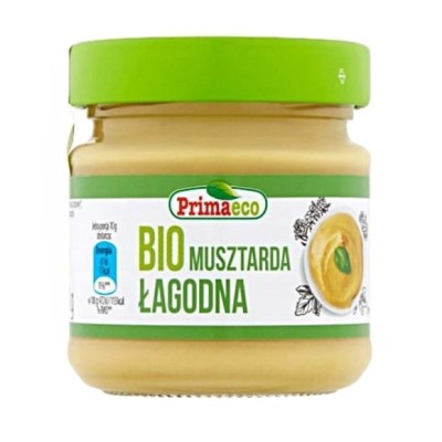 Primavika Primaeco BIO MUSZTARDA ŁAGODNA 170g ekologiczna