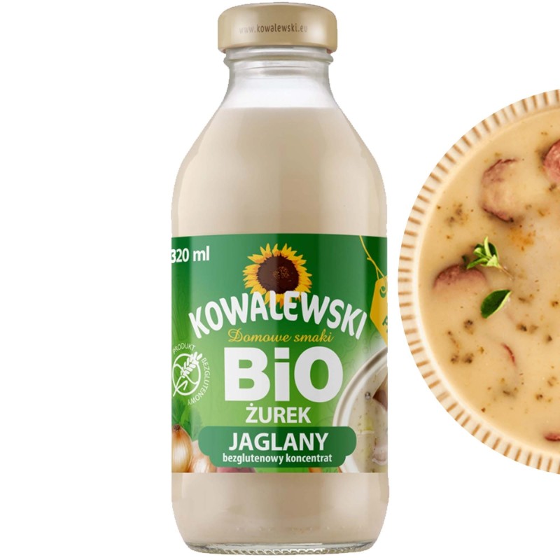 Kowalewski BIO ŻUREK JAGLANY BEZGLUTENOWY KONCENTRAT żurku