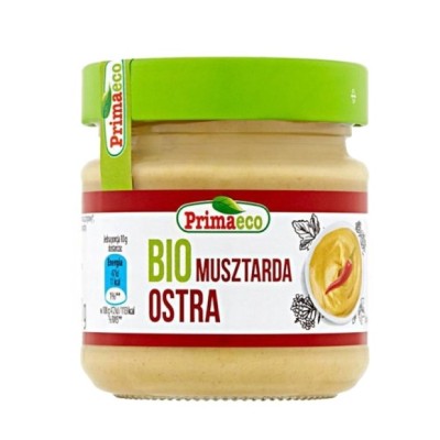 Primavika Primaeco BIO MUSZTARDA OSTRA 170g ekologiczna