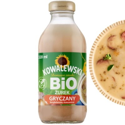 Kowalewski BIO ŻUREK GRYCZANY BEZGLUTENOWY KONCENTRAT żurku