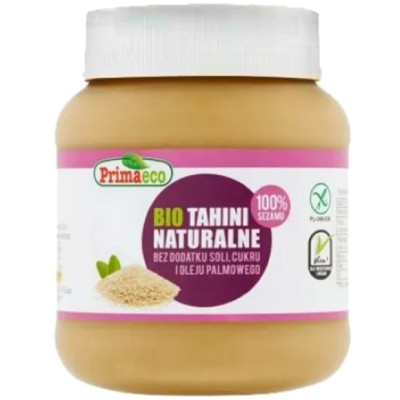 Primavika Primaeco BIO TAHINI NATURALNE 350g słoik