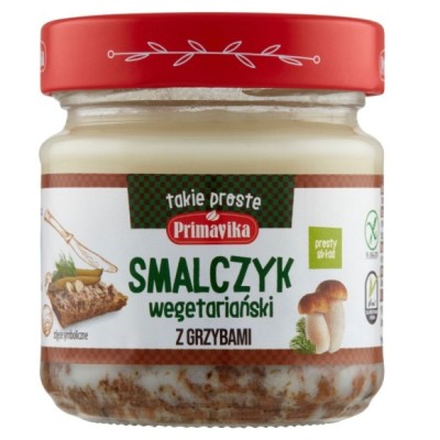 Primavika SMALCZYK SMALEC WEGETARIAŃSKI Z GRZYBAMI bez