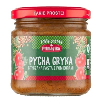 Primavika PYCHA GRYKA GRYCZANA PASTA Z POMIDORAMI