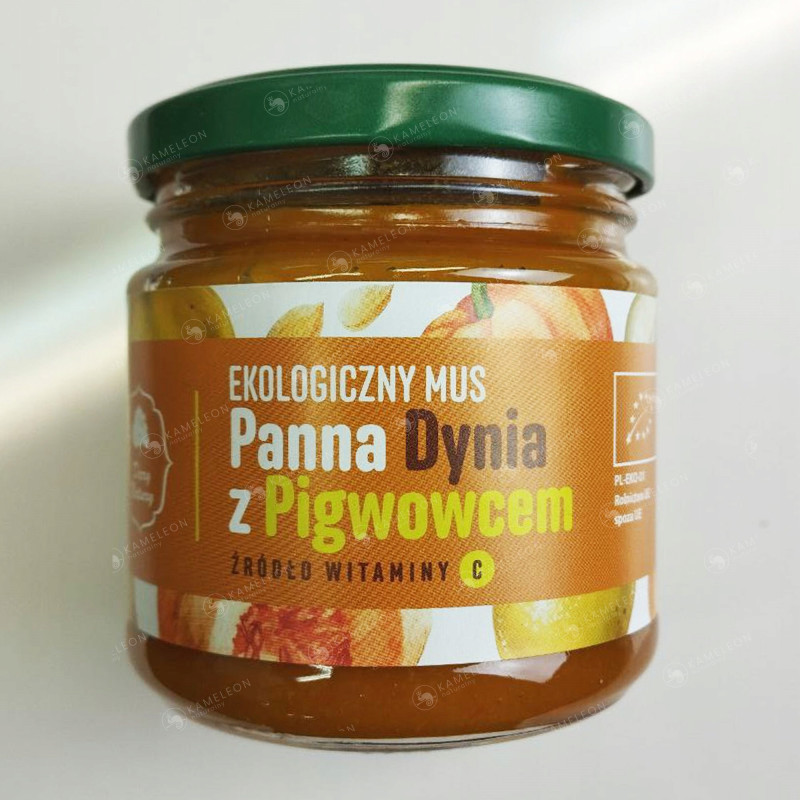 EKOLOGICZNY MUS OWOCOWY PANI DYNIA Z PIGWOWCEM Pigwowiec 200g DARY NATURY