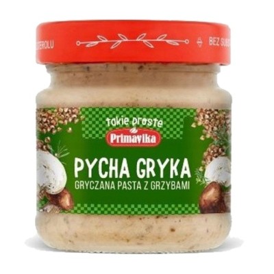 Primavika PYCHA GRYKA GRYCZANA PASTA Z GRZYBAMI