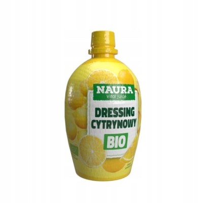 Naura Dressing CYTRYNOWY 200ml SOK Z CYTRYNY cytryna